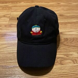 Never worn! Comedy Partners, South Park black, adjustable hat.
